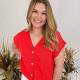 Georgia Smiles Sweater Vest - PAPER DOLL