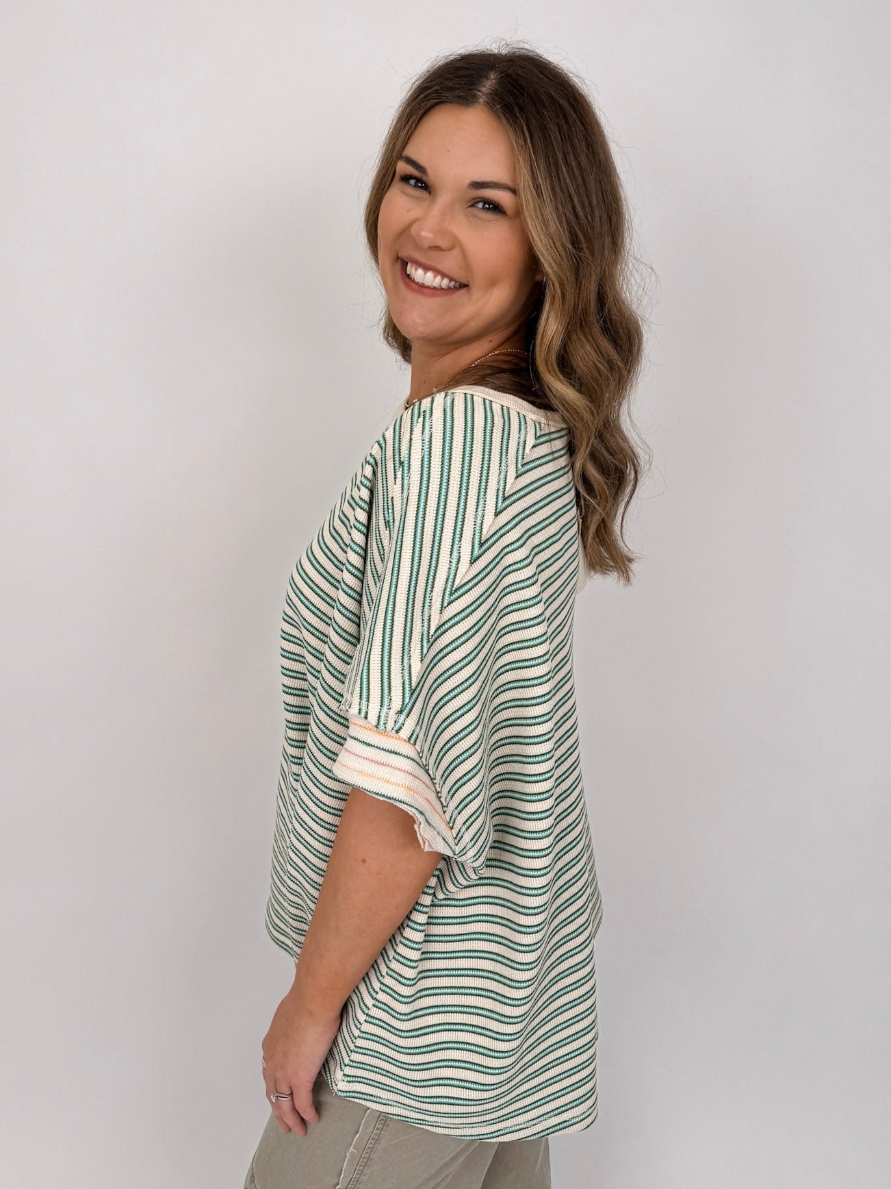 Carolina Striped Top - PAPER DOLL