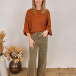Claudia Knit Sweater Top - PAPER DOLL
