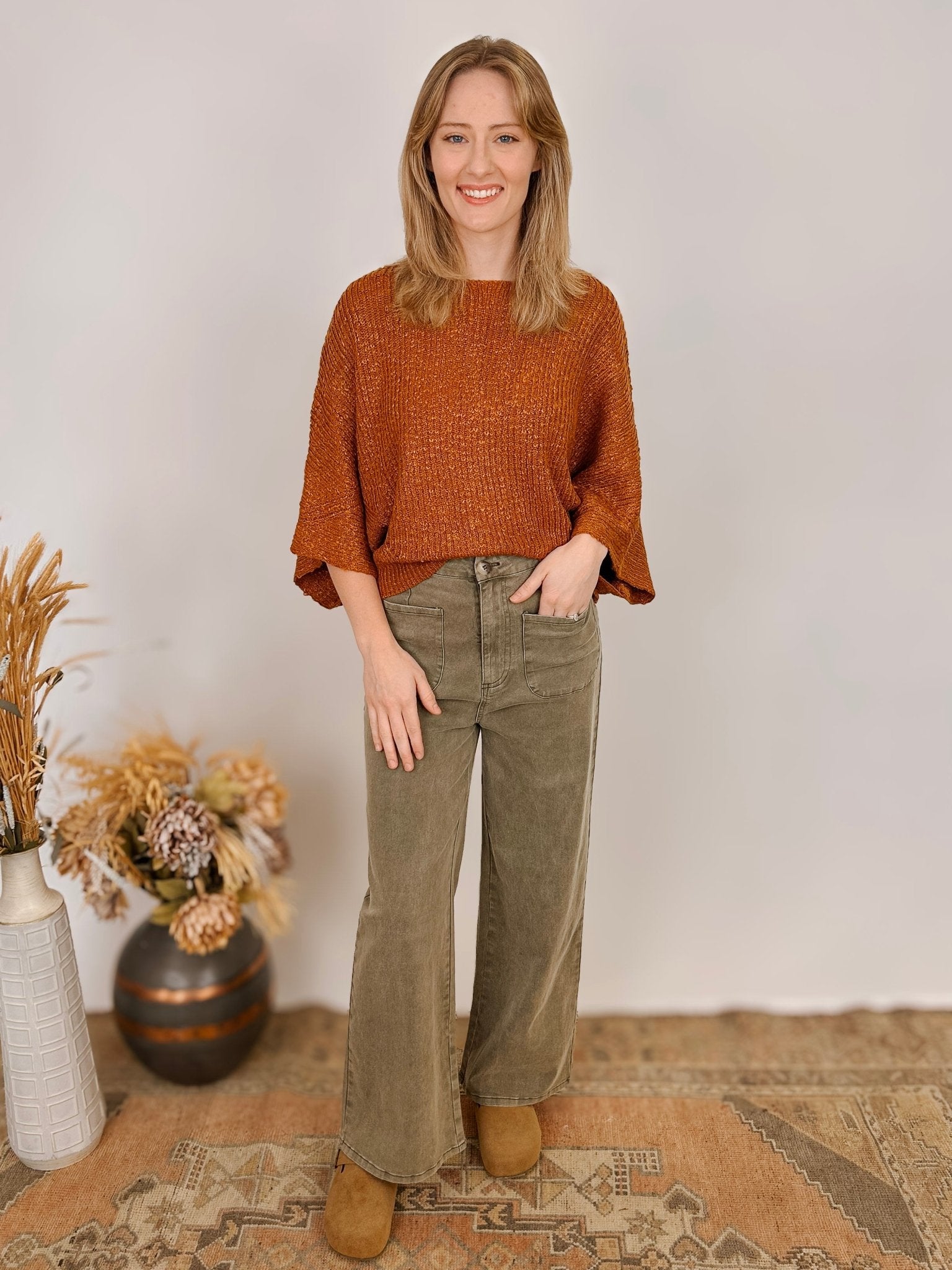 Claudia Knit Sweater Top - PAPER DOLL