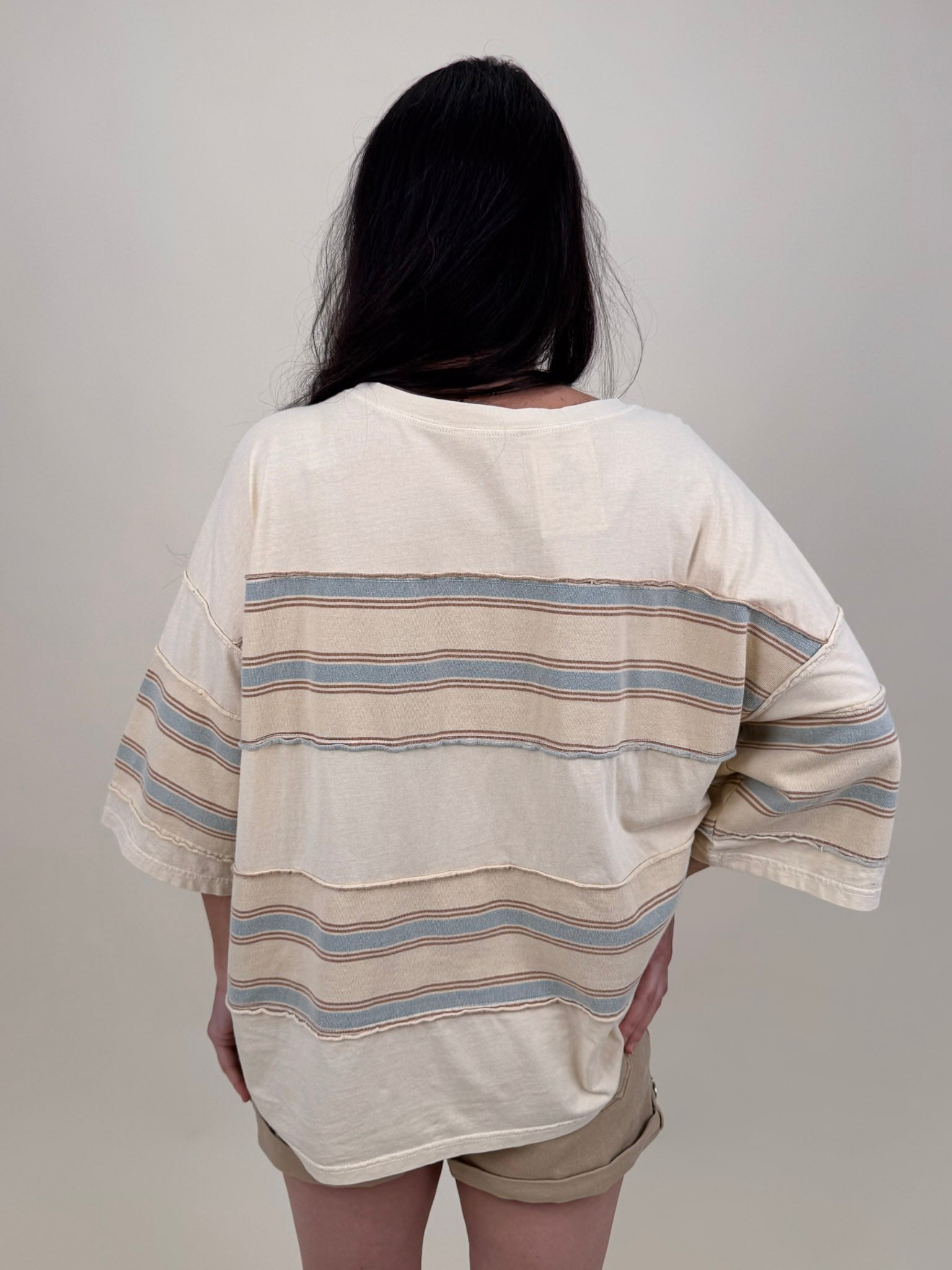Not Gonna Lie Striped Top - PAPER DOLL