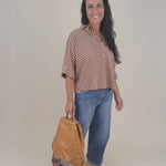 Edith Gingham Blouse - PAPER DOLL