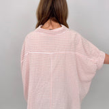 Minding My Business Linen Button Up - PAPER DOLL