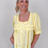 By Some Time Puff Sleeve Top - PAPER DOLL