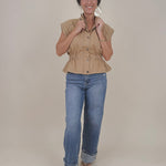 Oak Alley Snap Up Top - PAPER DOLL