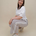 Clover Smocked Puff Sleeve Blouse - PAPER DOLL