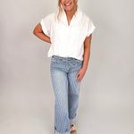Katalina Ruffle Blouse - PAPER DOLL