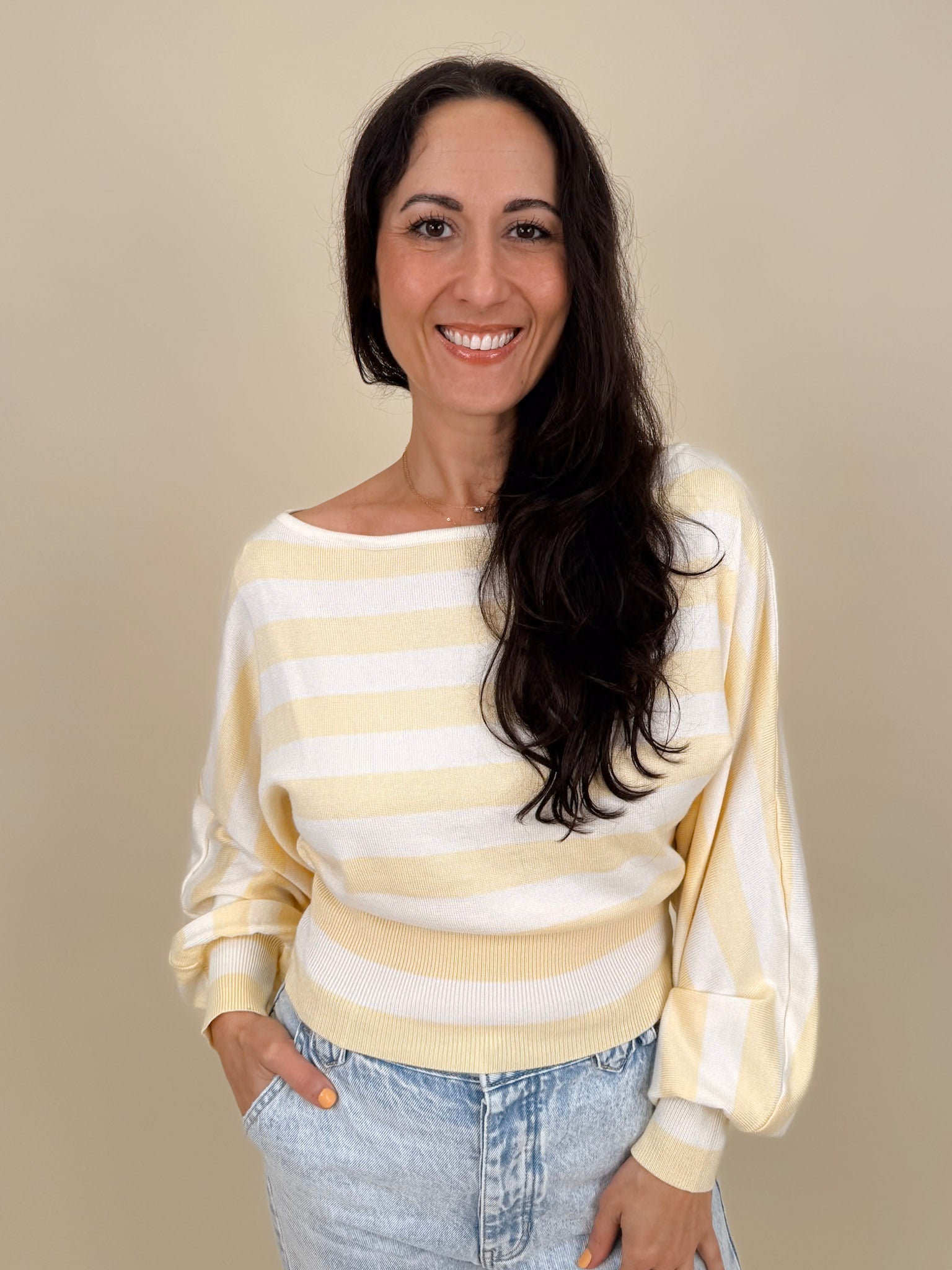 Rendi Sweater Top - PAPER DOLL