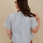 Holland Button Up Blouse - PAPER DOLL
