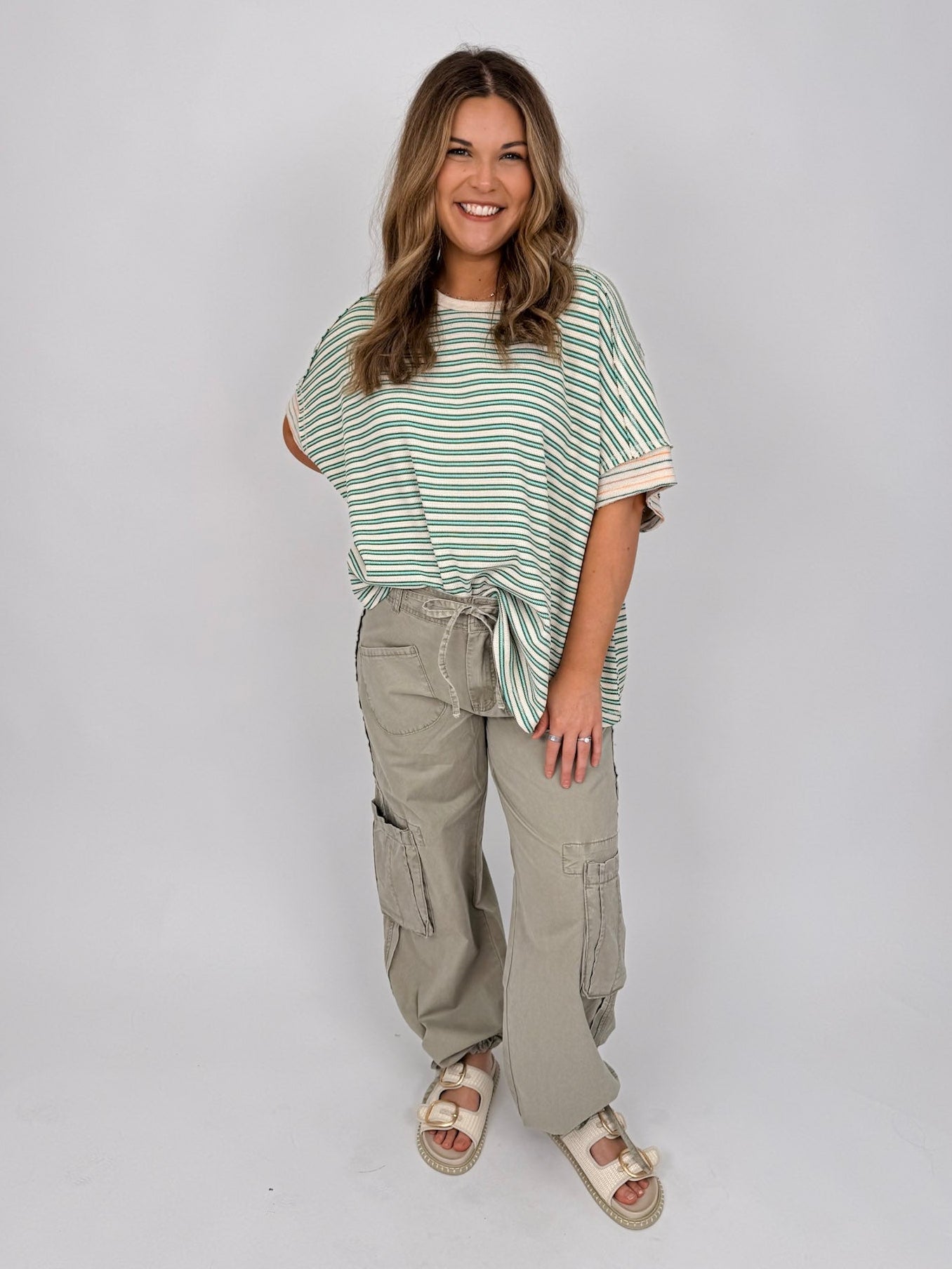 Carolina Striped Top - PAPER DOLL