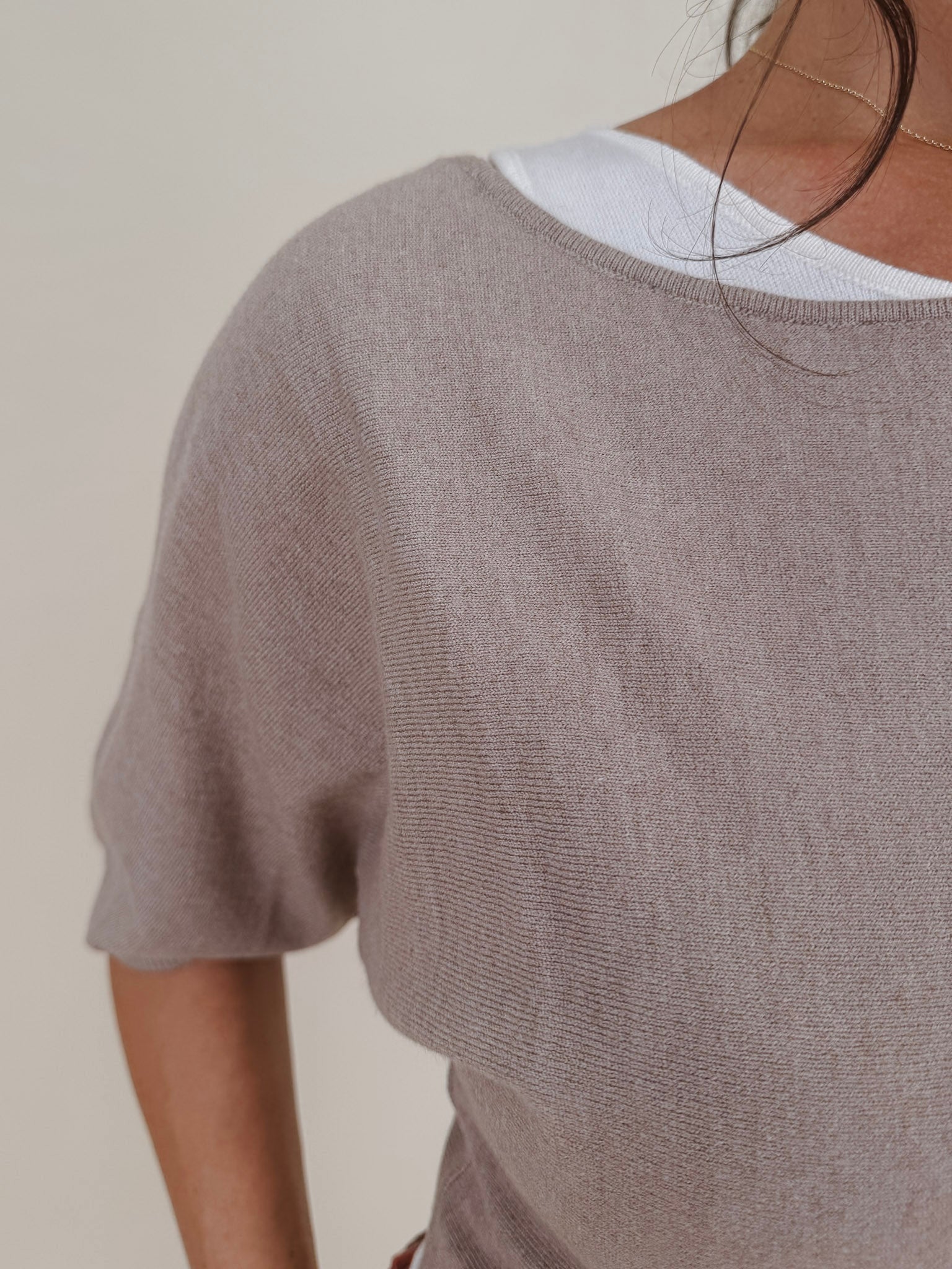 Adaline Boat Neck Knit Top - PAPER DOLL