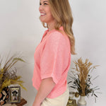 Peaceful Bliss Rib Knit Top - PAPER DOLL