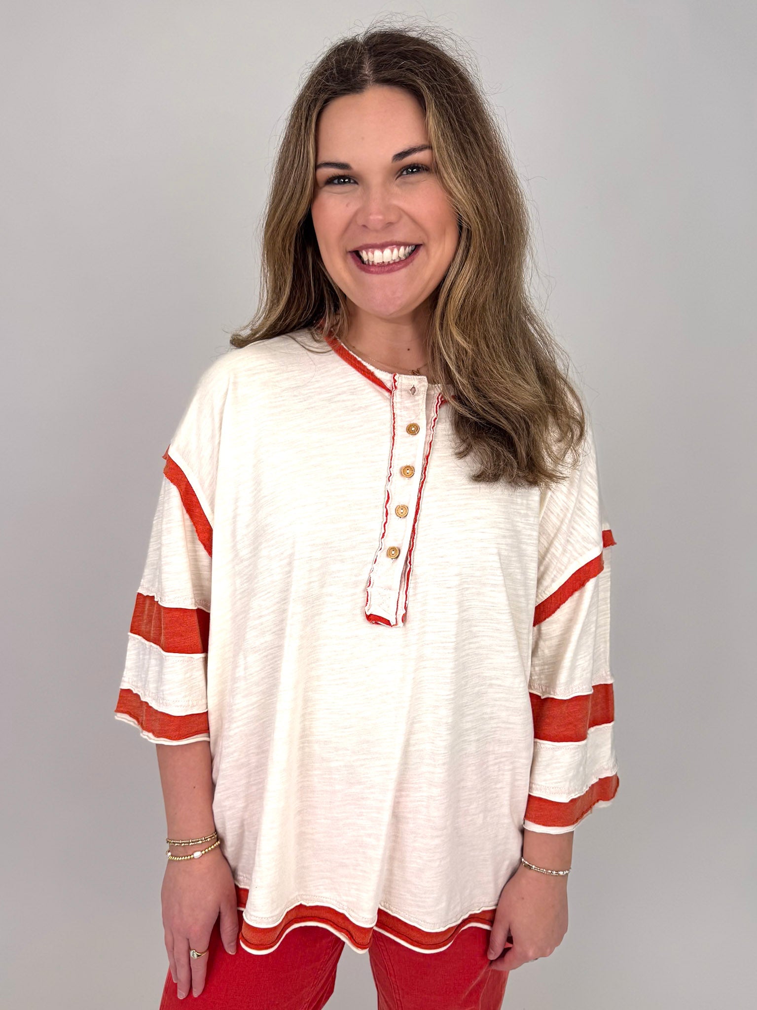 Move Forward Color Mix Top - PAPER DOLL