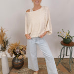 Claudia Knit Sweater Top - PAPER DOLL