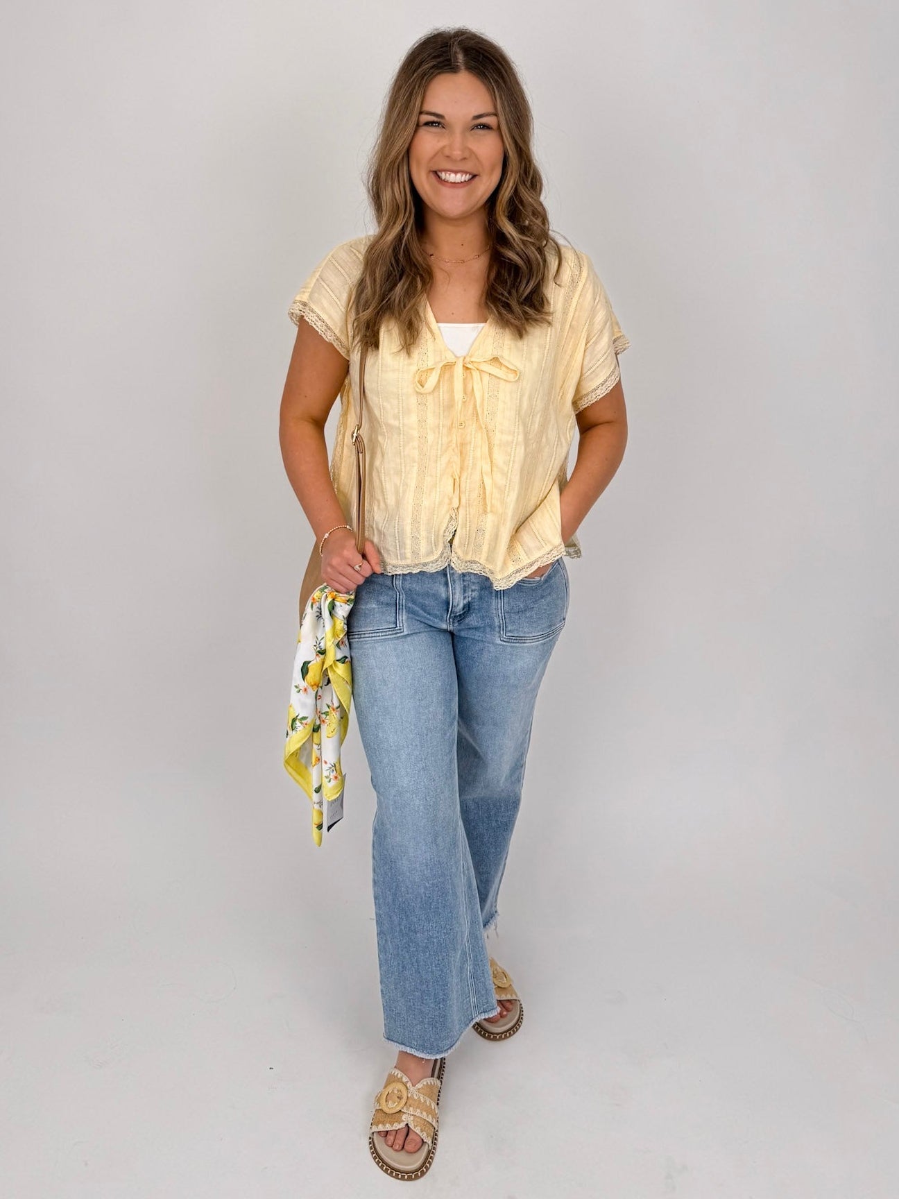 Lanie Lace Blouse - PAPER DOLL