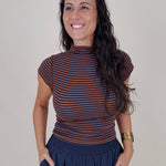 Carina Striped Top - PAPER DOLL
