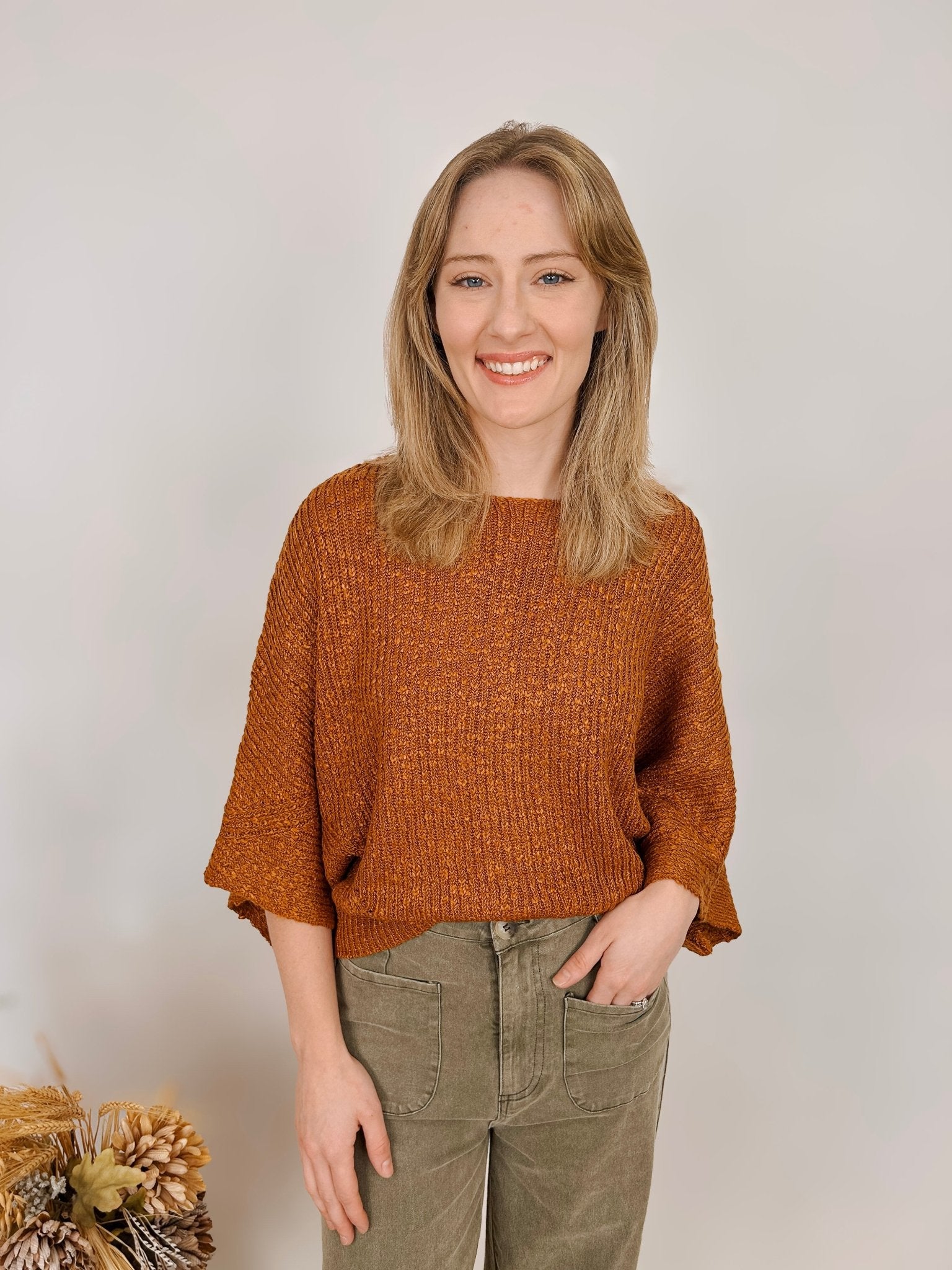 Claudia Knit Sweater Top - PAPER DOLL