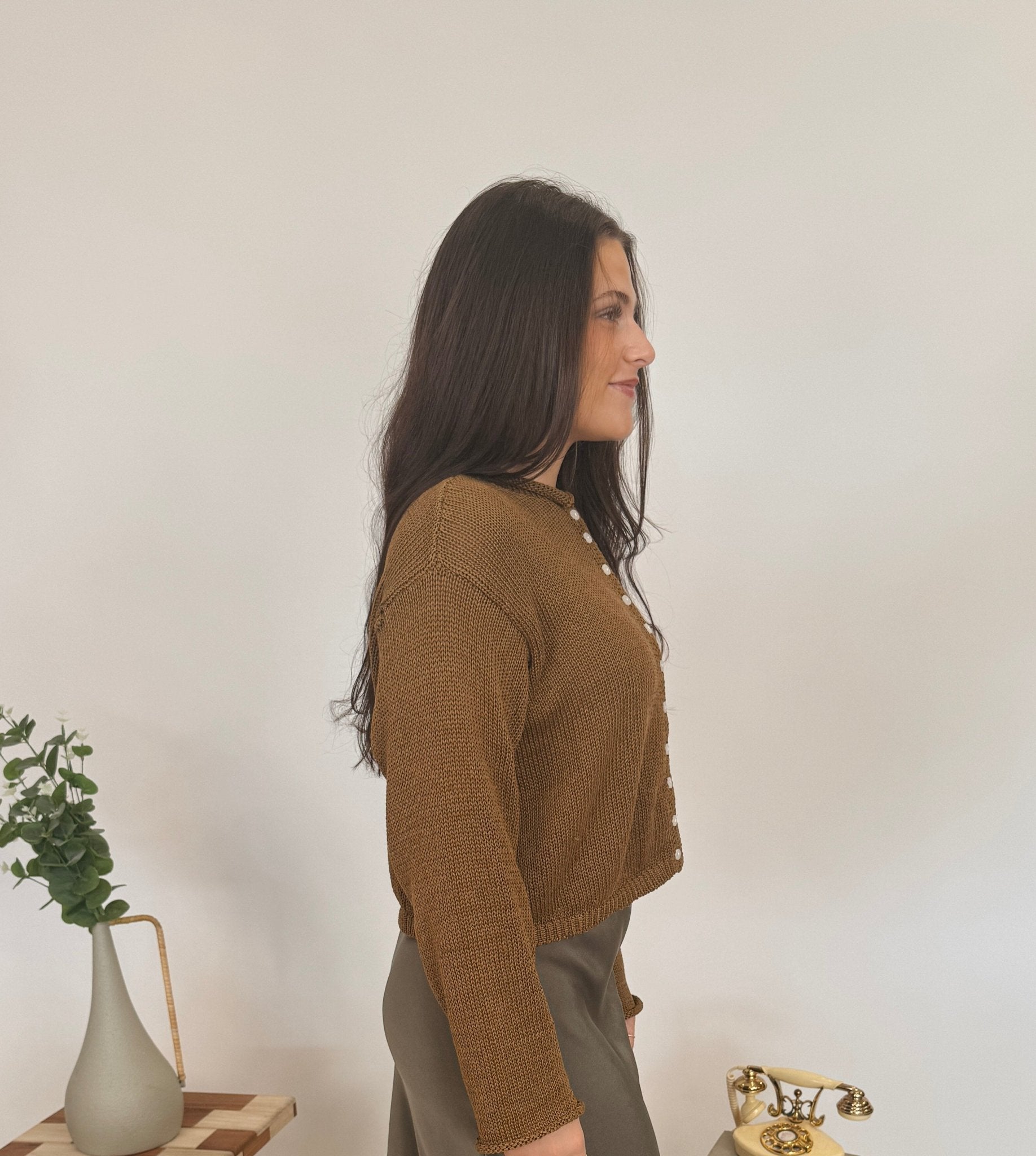 Maria Knit Button Up Cardigan - PAPER DOLL