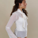 Clocked In Blouse - PAPER DOLL