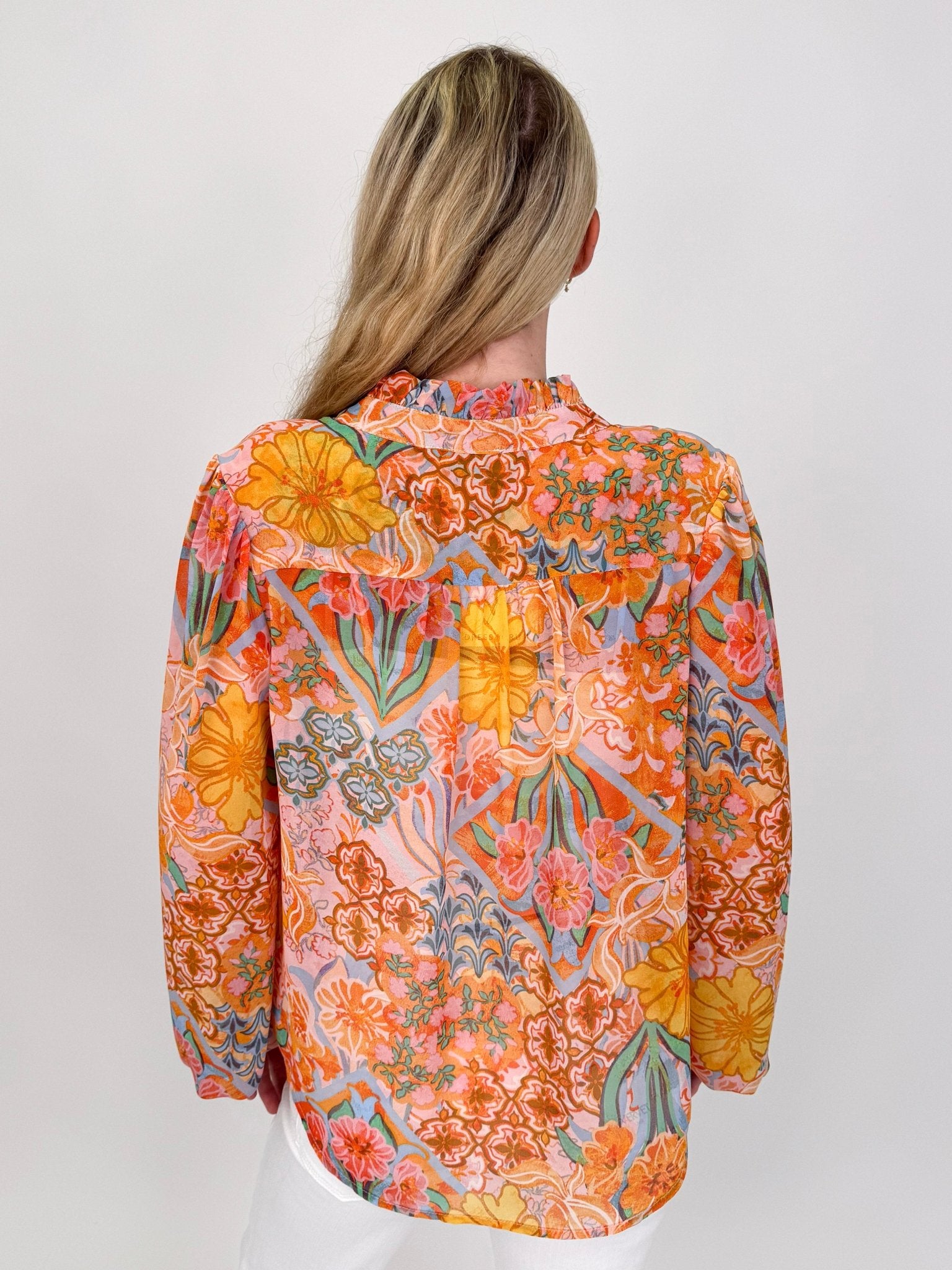 Together Again Blouse - PAPER DOLL