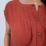 Astrid Button Down Blouse - PAPER DOLL