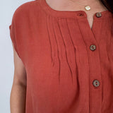 Astrid Button Down Blouse - PAPER DOLL