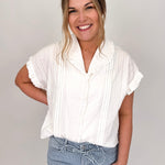 Katalina Ruffle Blouse - PAPER DOLL
