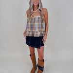 Carrol Jean Plaid Blouse - PAPER DOLL