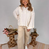 Baby Blossom Knit Blouse - PAPER DOLL
