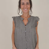 Joan Gingham Blouse - PAPER DOLL