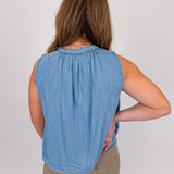 The Edith Denim Blouse - PAPER DOLL