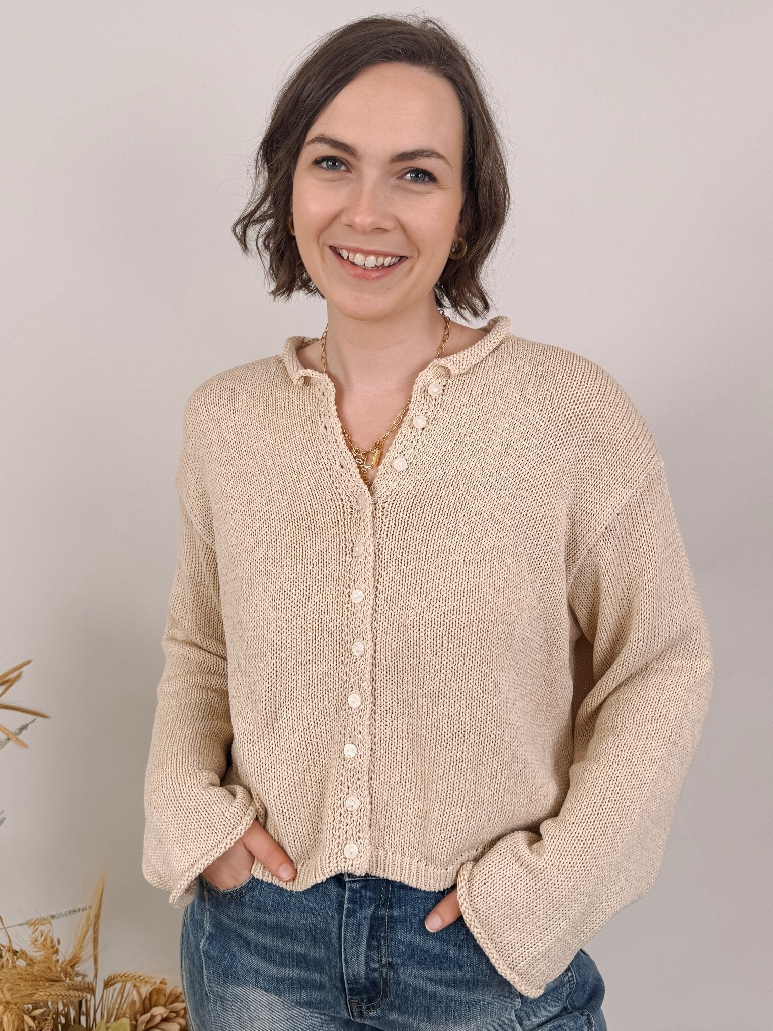 Maria Knit Button Up Cardigan - PAPER DOLL