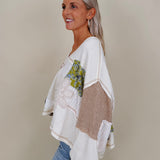 Patch It Up Knit Top - PAPER DOLL