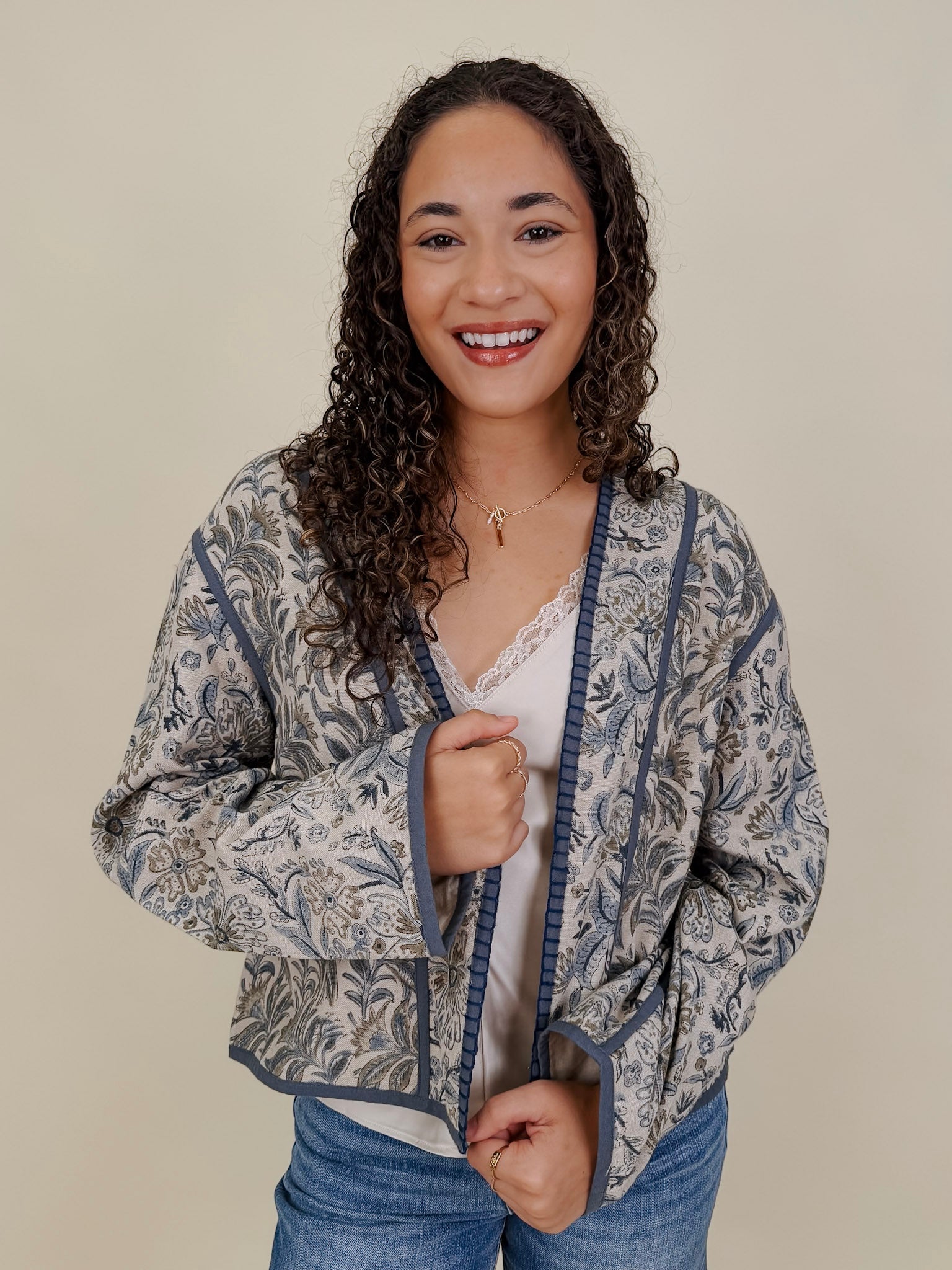 George Town Floral Jacket - PAPER DOLL