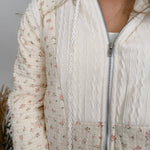 Elena Floral Quilted Jacket - PAPER DOLL