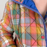 Drawn To It Vintage Plaid Jacket - PAPER DOLL