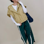 Matcha Latte Puffer Vest - PAPER DOLL
