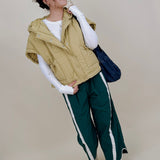Matcha Latte Puffer Vest - PAPER DOLL