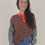 Fireside Multi Stripe Sweater - PAPER DOLL