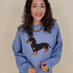 Hot Diggity Dachshund Sweater - PAPER DOLL