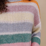 Confetti Color Block Sweater - PAPER DOLL