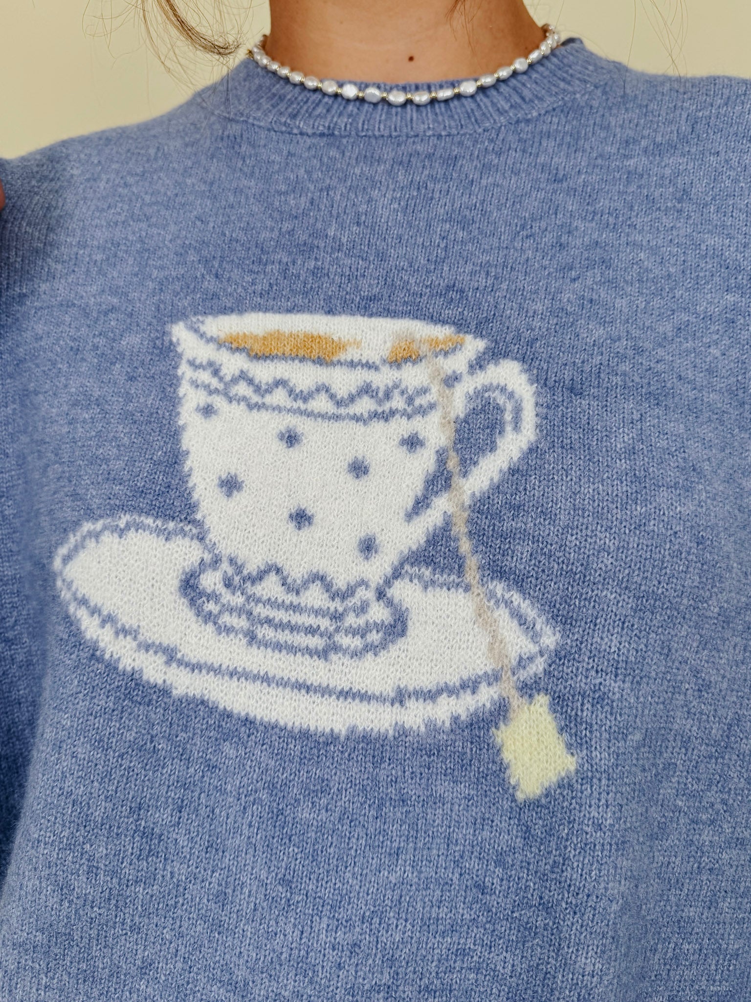 My Cup Of Tea Sweater - PAPER DOLL