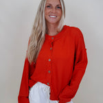 Emerson Raw Edge Knit Cardigan - PAPER DOLL