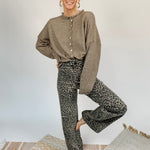 Della Super Soft Button Up Knit Sweater - PAPER DOLL