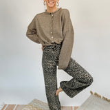 Della Super Soft Button Up Knit Sweater - PAPER DOLL