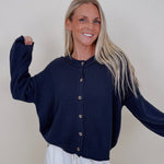 Emerson Raw Edge Knit Cardigan - PAPER DOLL
