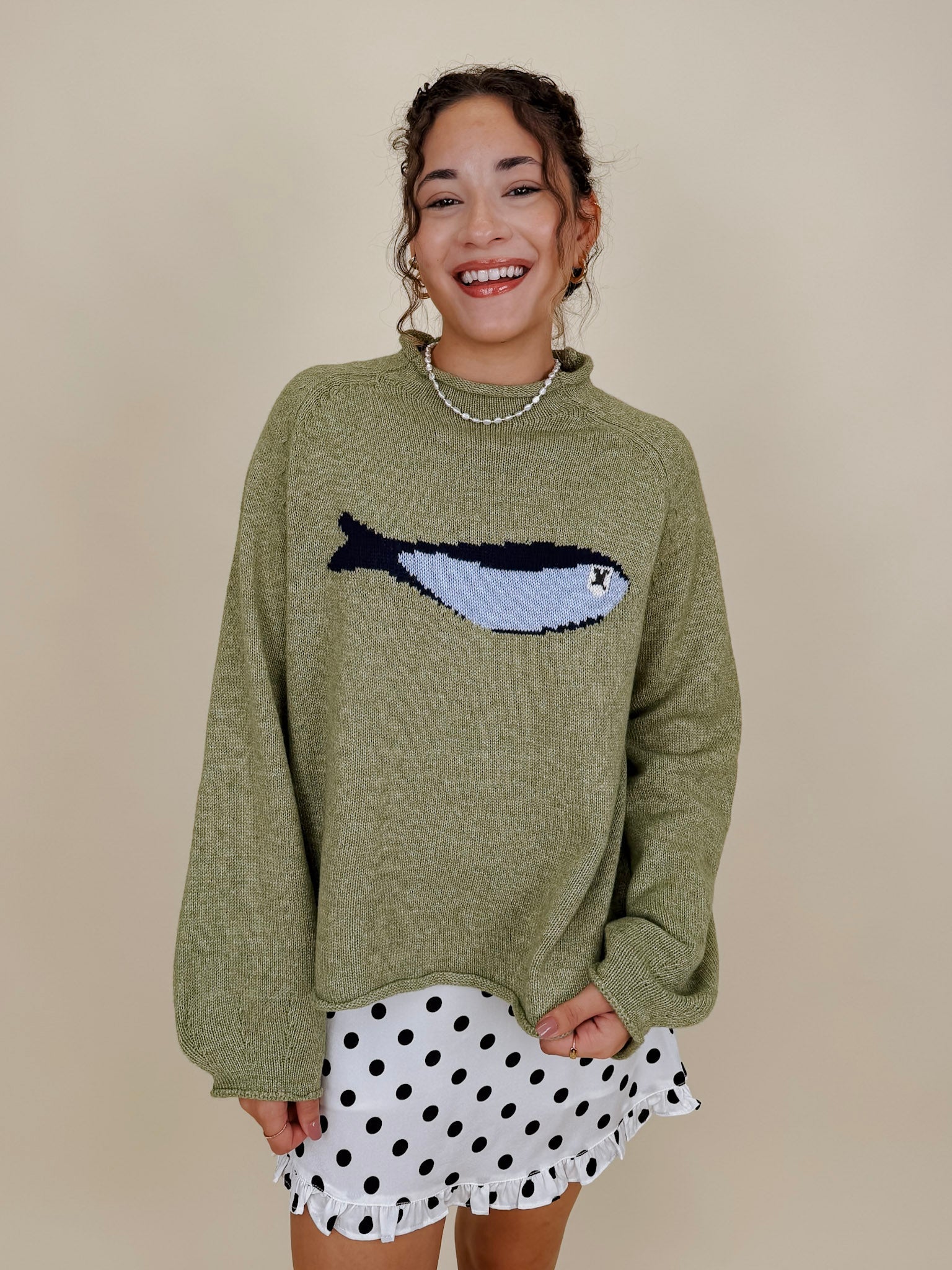 Simply Sweet Sardine Sweater - PAPER DOLL