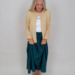 Della Super Soft Button Up Knit Sweater - PAPER DOLL