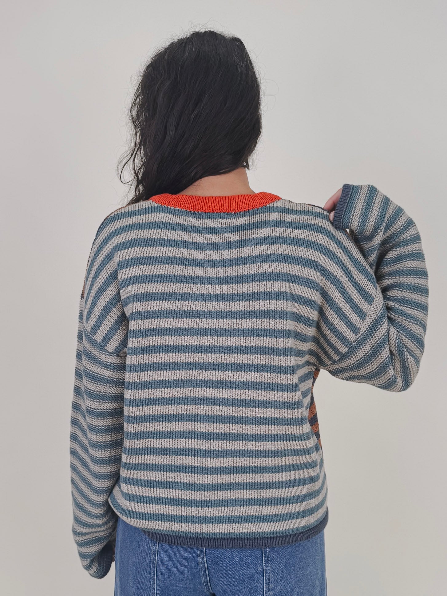 Fireside Multi Stripe Sweater - PAPER DOLL