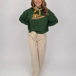 "Camp" Flag Sweatshirt - PAPER DOLL